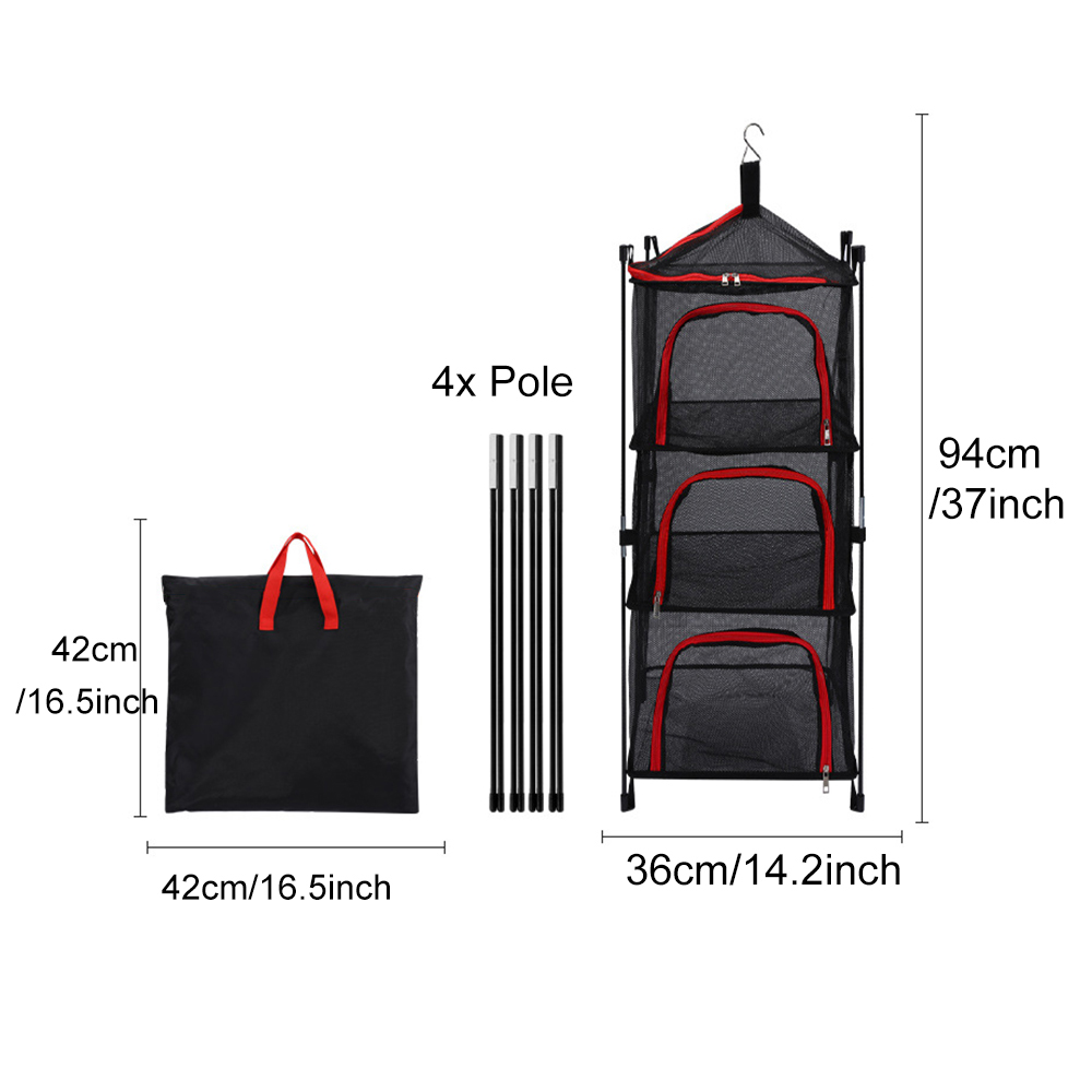 Camping Storage Drying Net 3 L - Outdoor Camping Activities 评论和价格