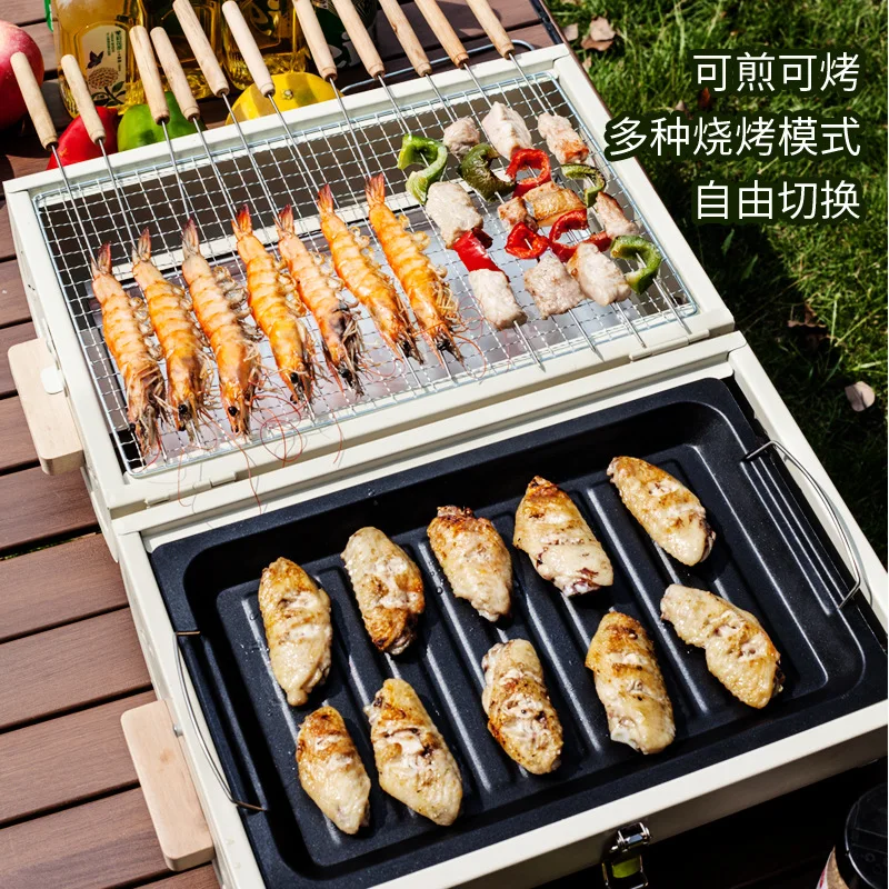 Barbecue Oven Household Grill  - Outdoor Camping Oven 评论和价格