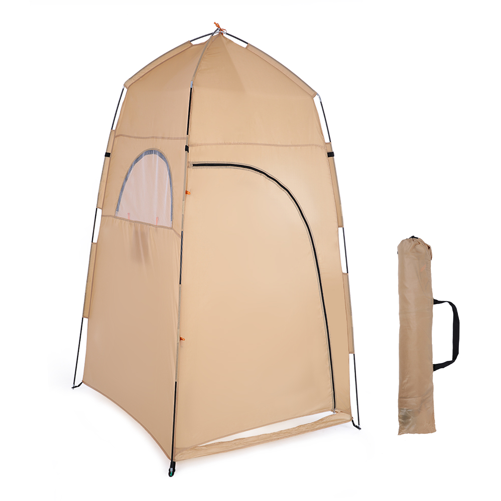 Portable Outdoor Shower Bath C - Outdoor Camping Toilet Tent 评论和价格