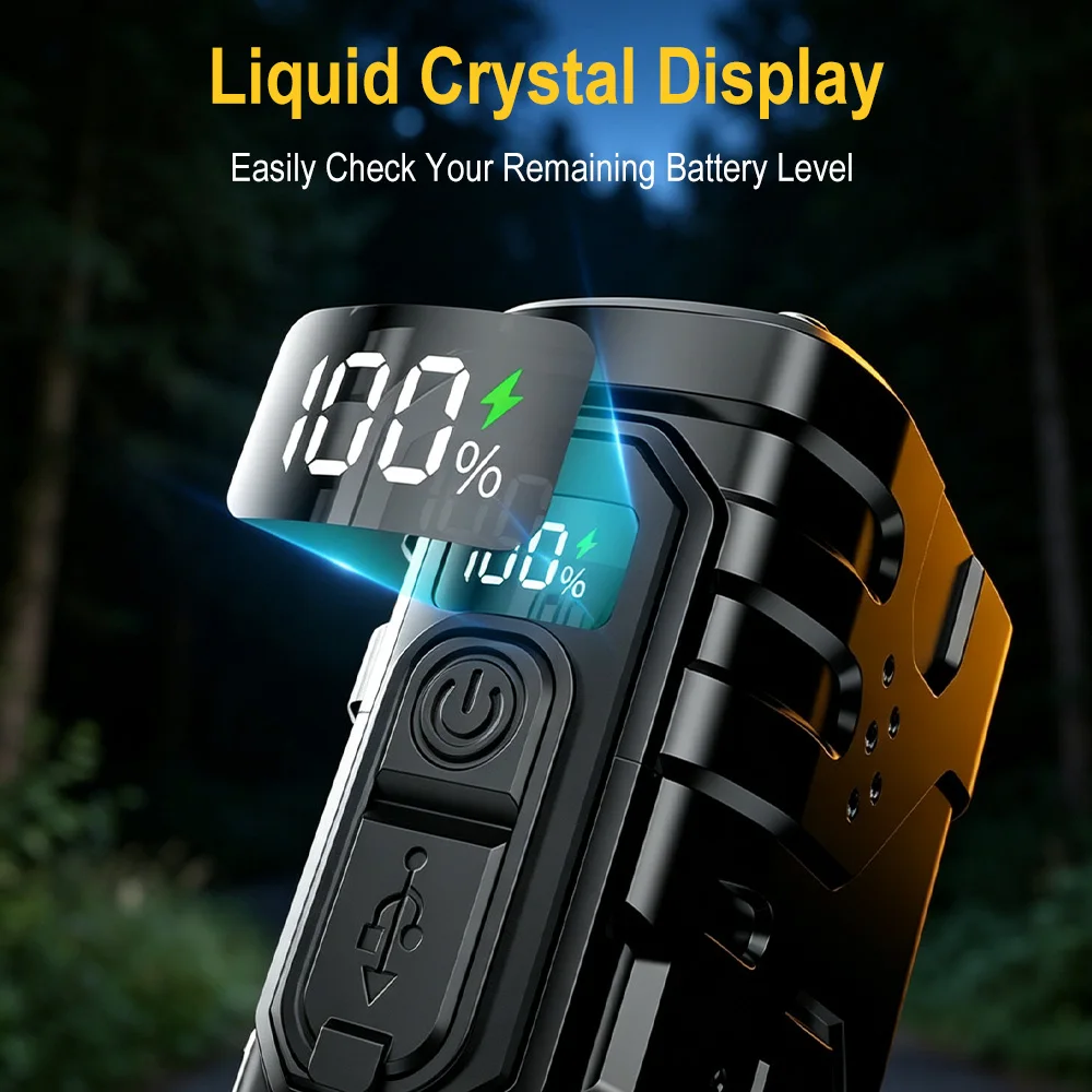 BORUIiT Hand Crank EDC LED Fla - Outdoor Camping And Fishing 评论和价格
