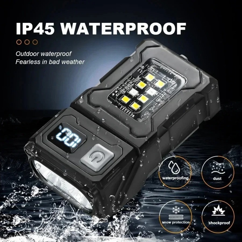 Rechargeable Mini LED Flashlig - Outdoor Camping Lighting 评论和价格