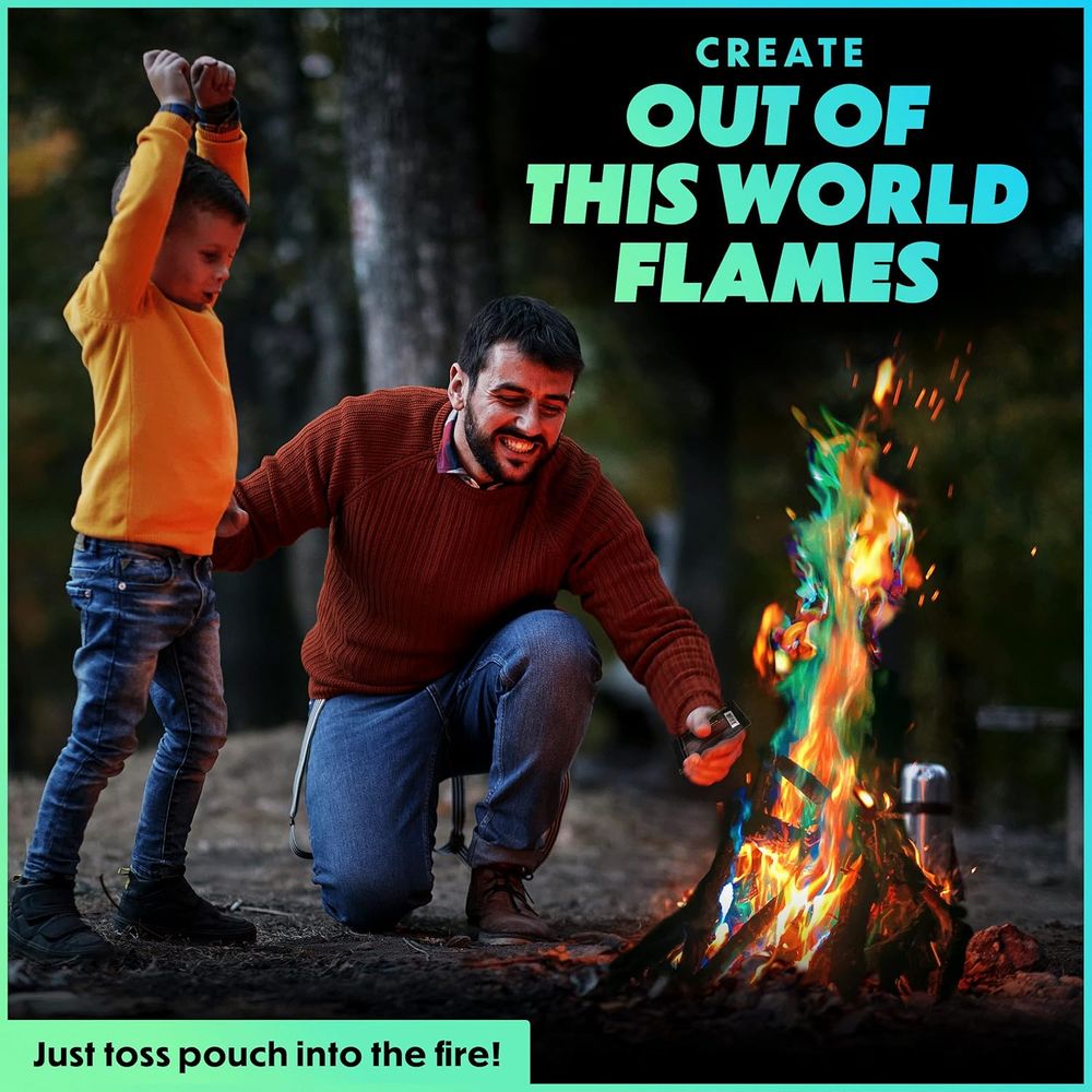 Color-Changing Fire Pit Packet - Outdoor Camping Fire Pit 评论和价格