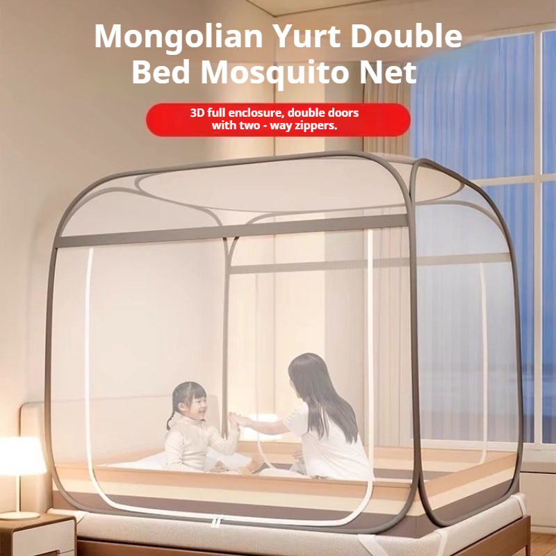 Mongolian Yurt Double Bed Mosq - Outdoor Yurt Camping 评论和价格