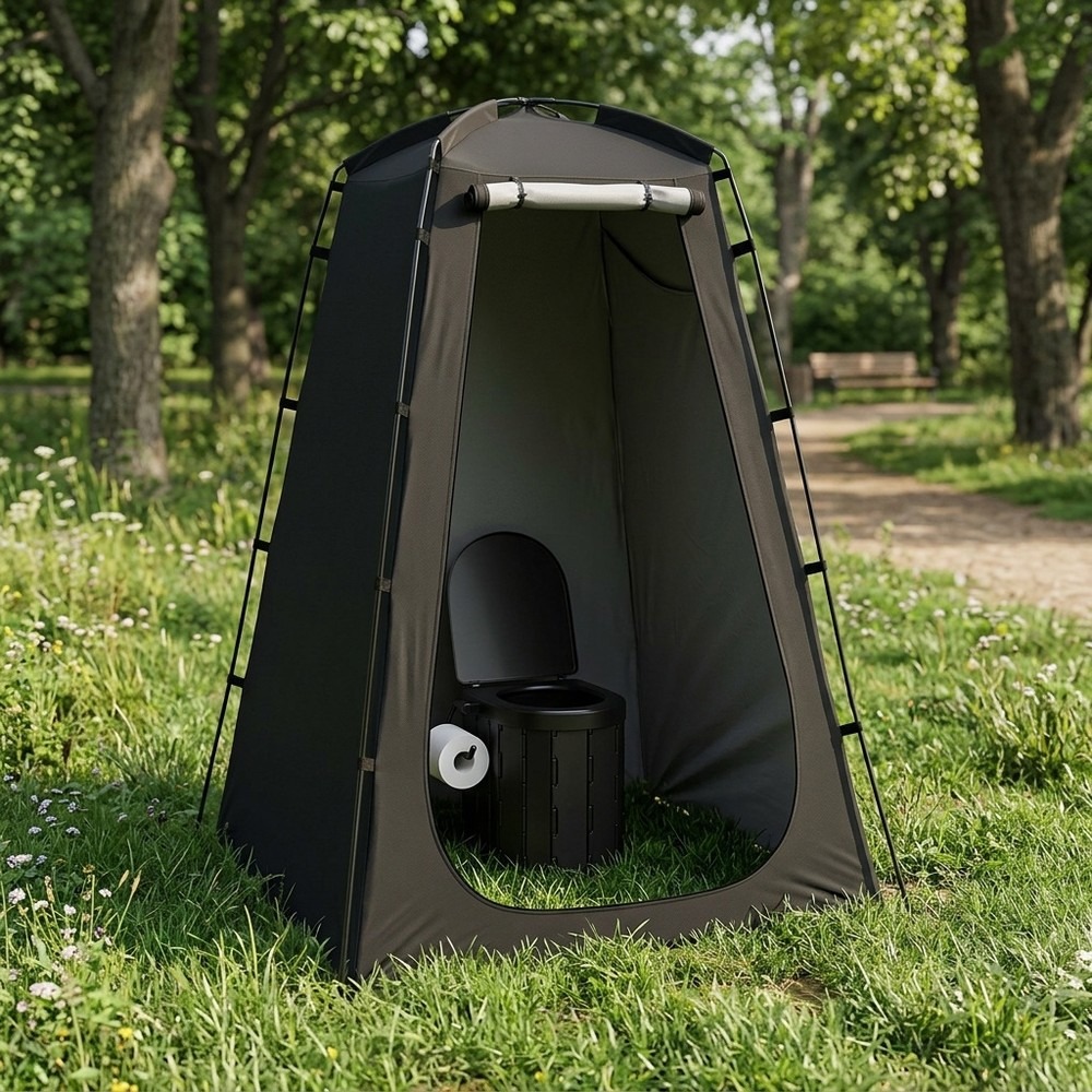 Outdoor Portable Toilet Tent,  - Outdoor Camping Toilet Tent 评论和价格