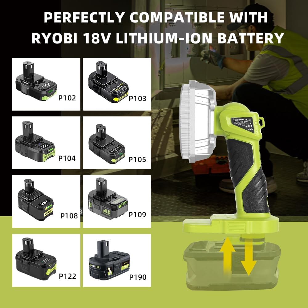 40W 4200LM Cordless LED Flashl - Outdoor Camping Jobs 评论和价格