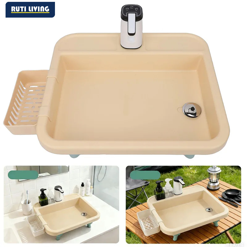 Outdoor Camping Portable Sink  - Outdoor Camping Sink 评论和价格