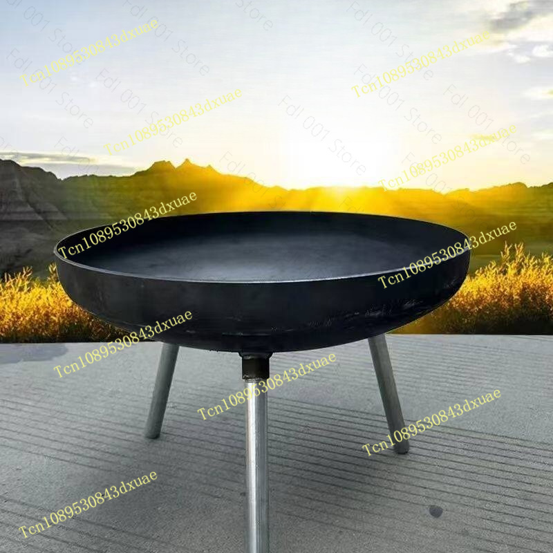 80cm Large Cast Iron Fire Pit  - Outdoor Camping Fire Pit 评论和价格