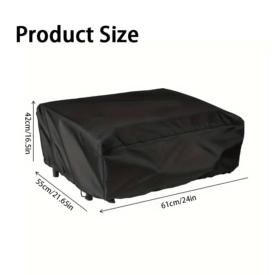 1pc Black Oven Protective Cove - Outdoor Camping Oven 评论和价格