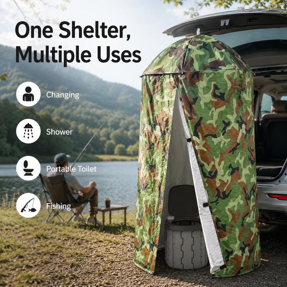 1Pcs Emergency Portable Hangin - Outdoor Camping Toilet Tent 评论和价格