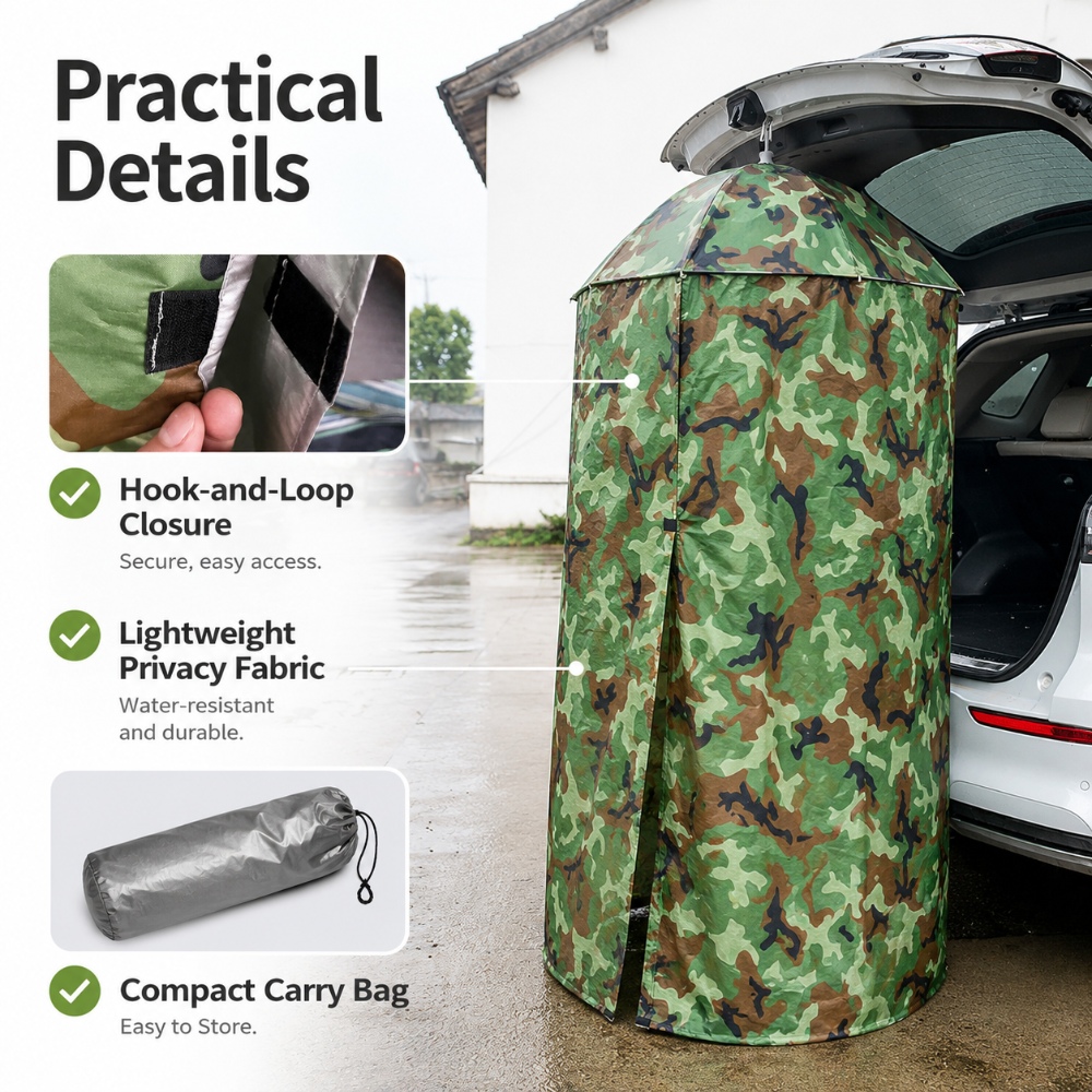 1Pcs Emergency Portable Hangin - Outdoor Camping Toilet Tent 评论和价格