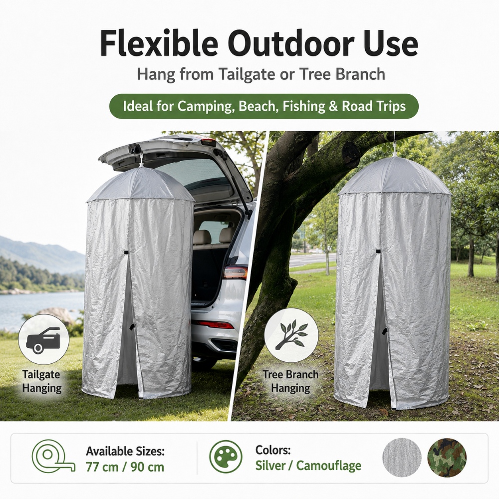1Pcs Emergency Portable Hangin - Outdoor Camping Toilet Tent 评论和价格