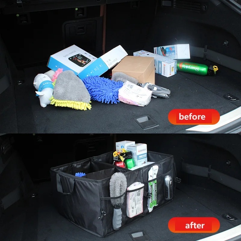 Foldable Large‑Capacity Car Tr - Outdoor Camping Folding Storage Box 评论和价格
