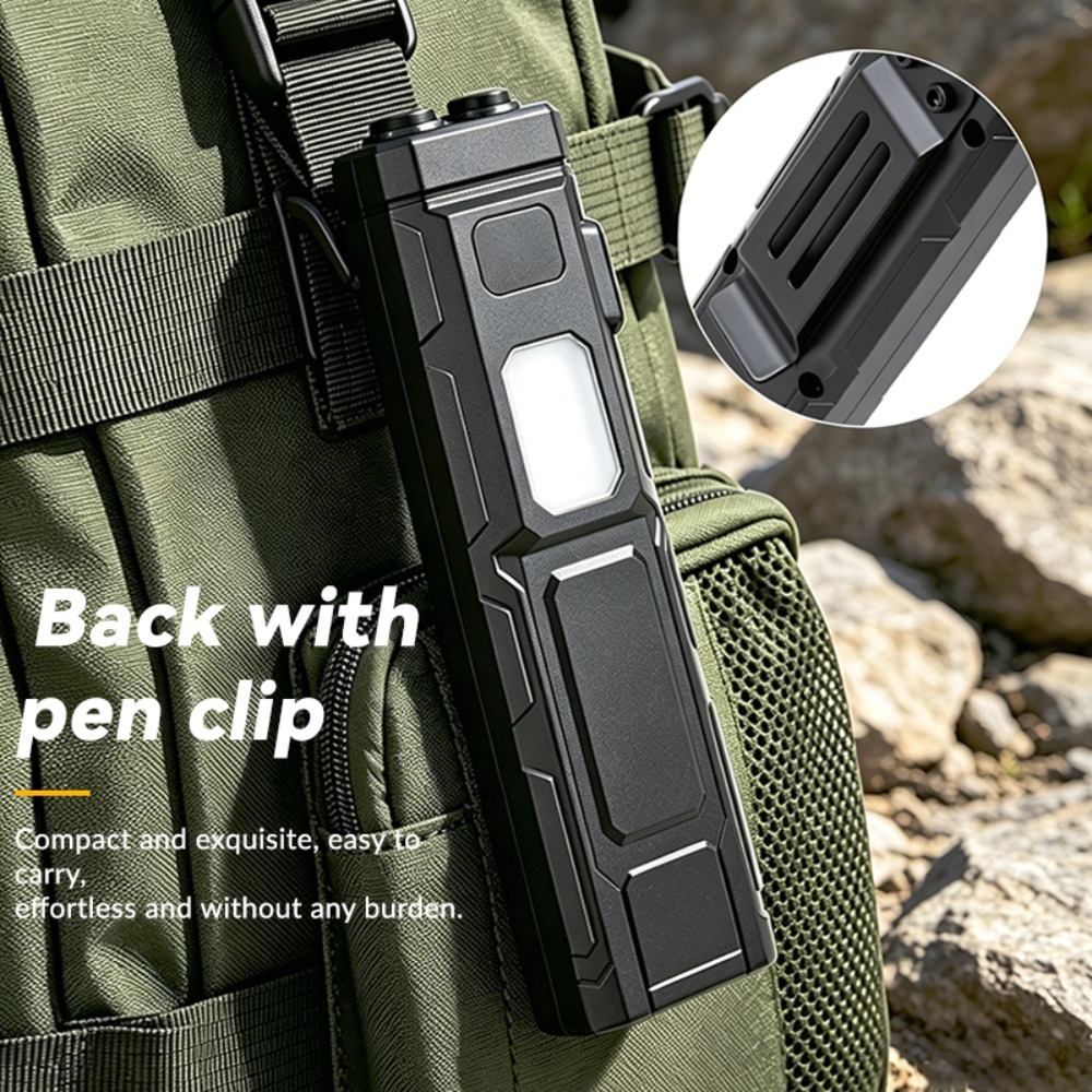 COB LED EDC Flashlight Pen‑Cli - Outdoor Camping Lighting 评论和价格