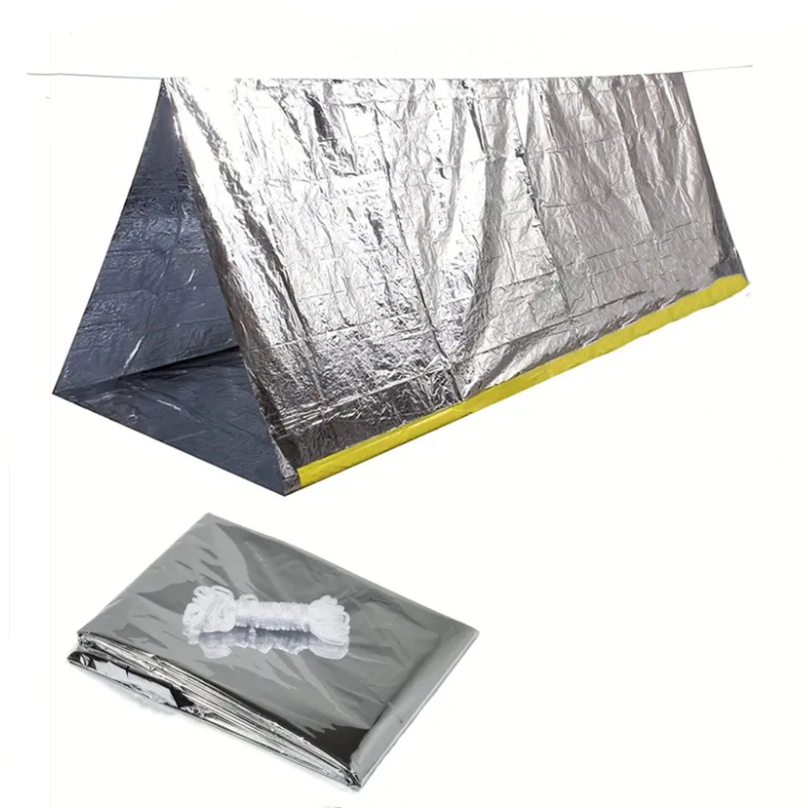 Emergency tent, Waterproof 2 P - Outdoor Camping Activities 评论和价格