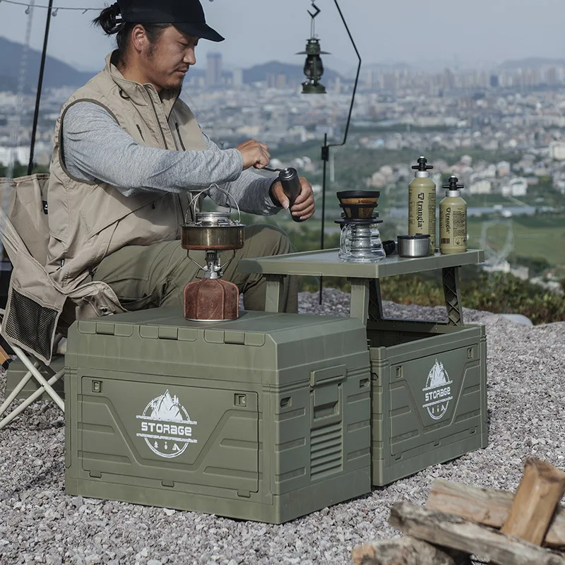 Outdoor Camping Folding Storag - Outdoor Camping Folding Storage Box 评论和价格