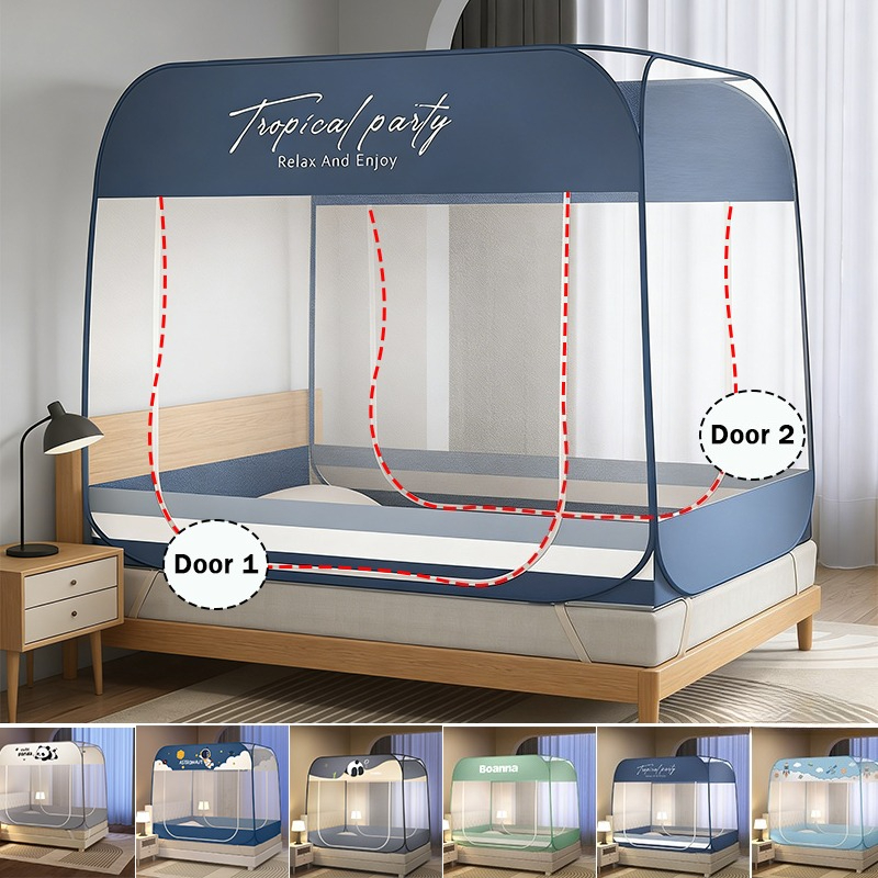 Mosquito Net Bed,Portable Pop  - Outdoor Yurt Camping 评论和价格