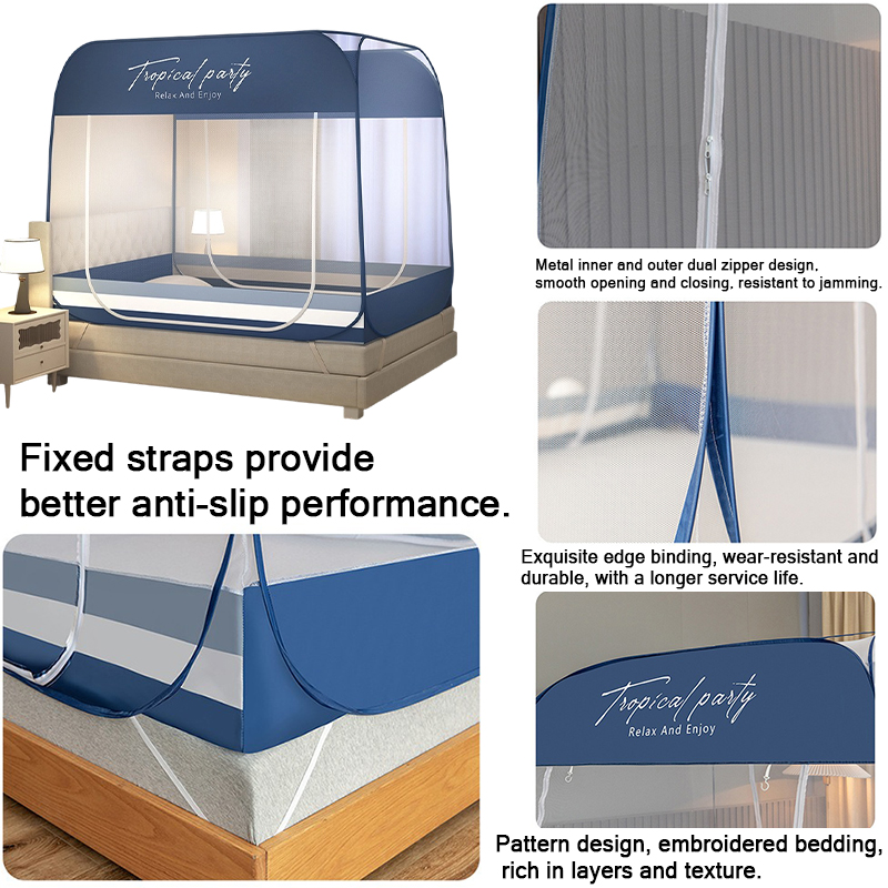 Mosquito Net Bed,Portable Pop  - Outdoor Yurt Camping 评论和价格