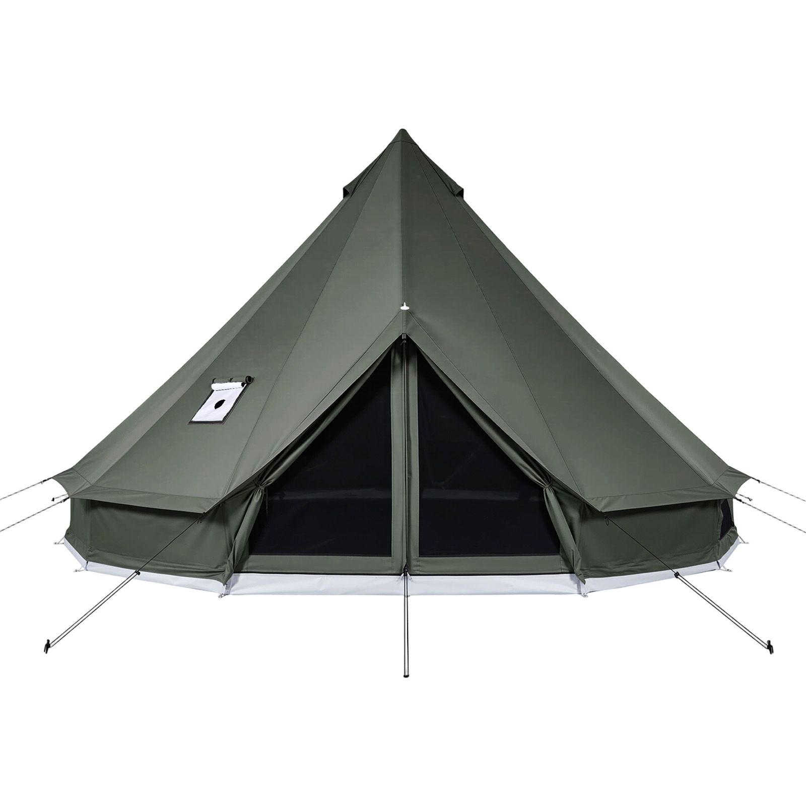 Canvas Bell Tent, 4 Seasons 16 - Outdoor Yurt Camping 评论和价格