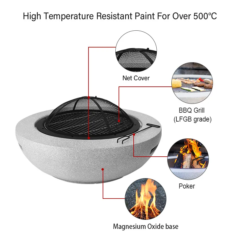 Outdoor Wood Burning Stove Mag - Outdoor Camping Fire Pit 评论和价格