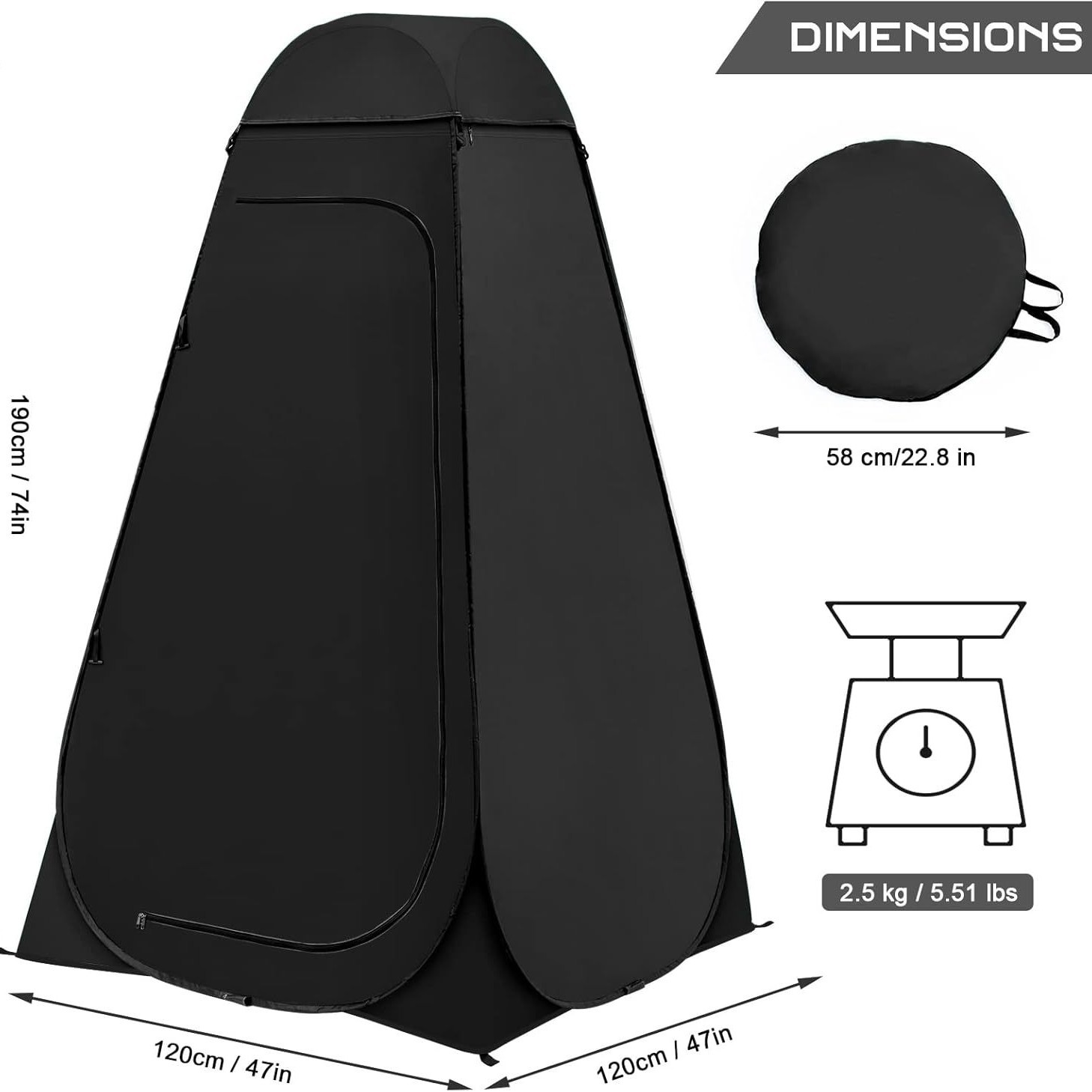 Pop Privacy Portable Outdoor T - Outdoor Camping Toilet Tent 评论和价格