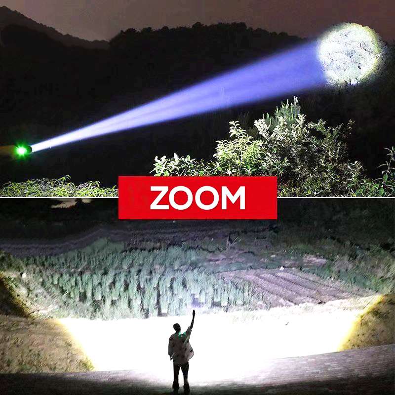 XHP390 Most Powerful Flashligh - Outdoor Camping Lighting 评论和价格