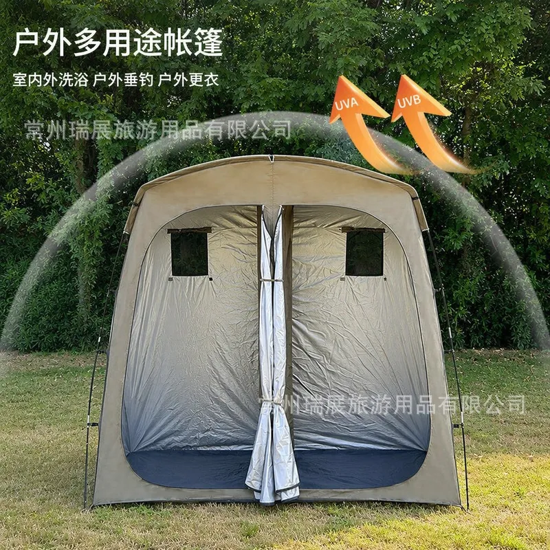 Portable Outdoor Toilet Tent D - Outdoor Camping Toilet Tent 评论和价格