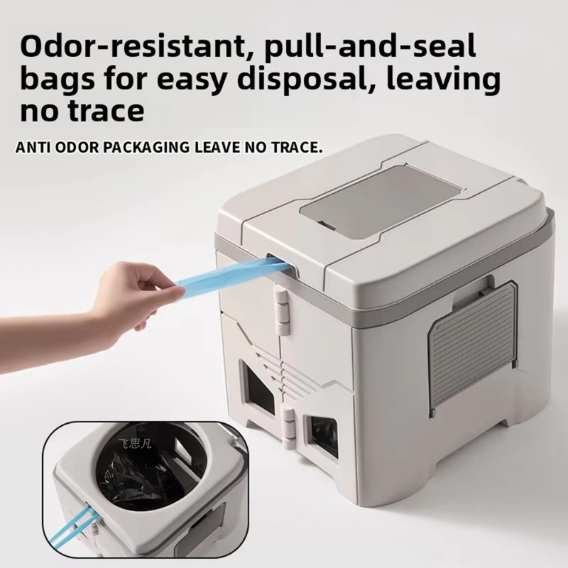 Adult Odor-Proof Folding Campi - Outdoor Camping Toilet 评论和价格