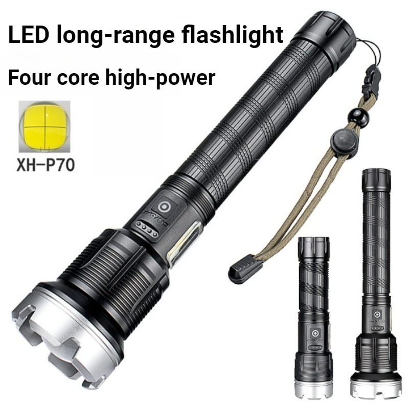 High-power LED Flashlight Tele - Outdoor Camping And Fishing 评论和价格