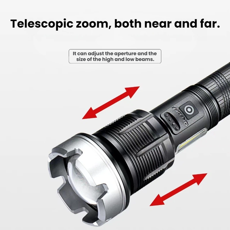 High-power LED Flashlight Tele - Outdoor Camping And Fishing 评论和价格