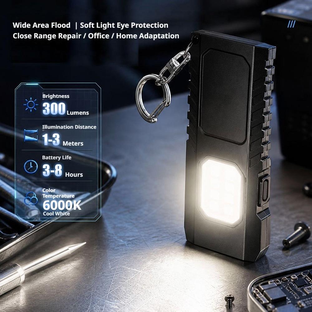 Mini Edc Keychain Flashlight U - Outdoor Camping Lighting 评论和价格